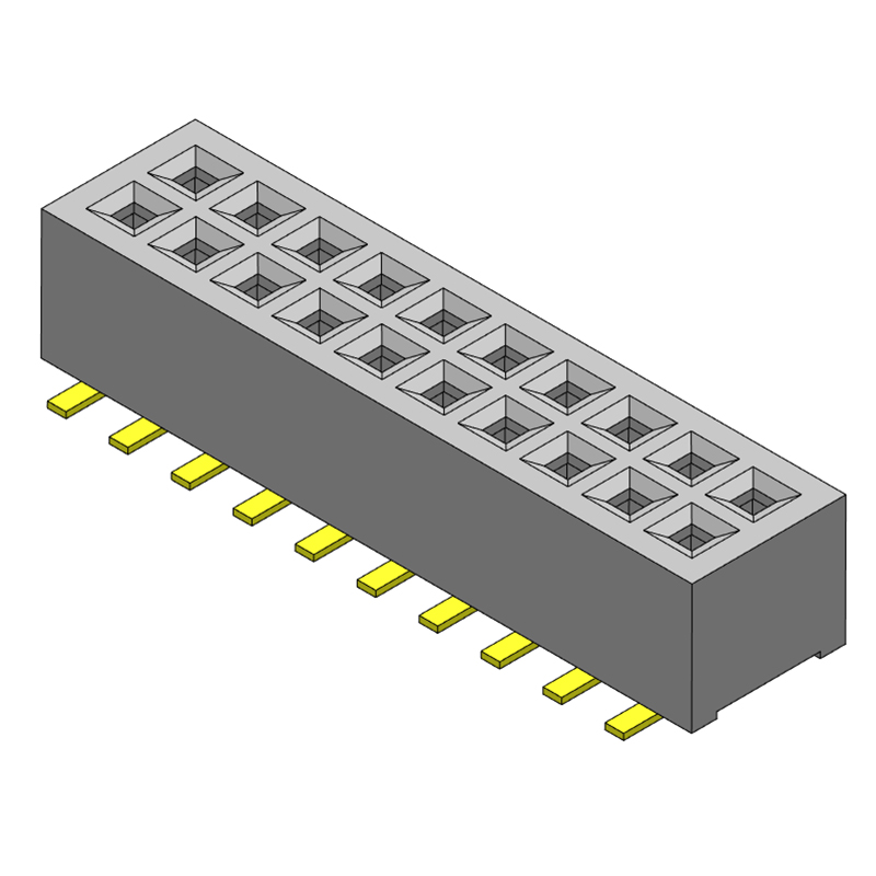 P/H1.0mm 雙排排母 CC211