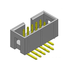 P/H2.54mm Box heade HB204(簡牛）